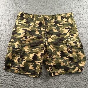 Nepenthes NY Shorts Mens 36 Camo Cargo Cotton Utility Pockets Streetwear USA